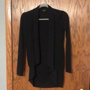 Black cardigan